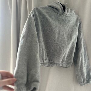 Zara Light Gray Hoodie